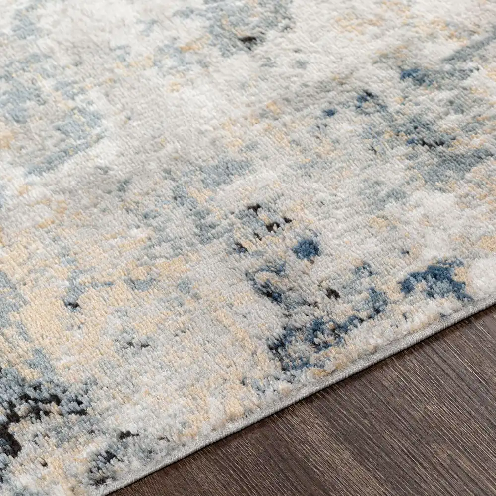 Lena Abstract Modern Marble Medium Grey Rug - Image 7