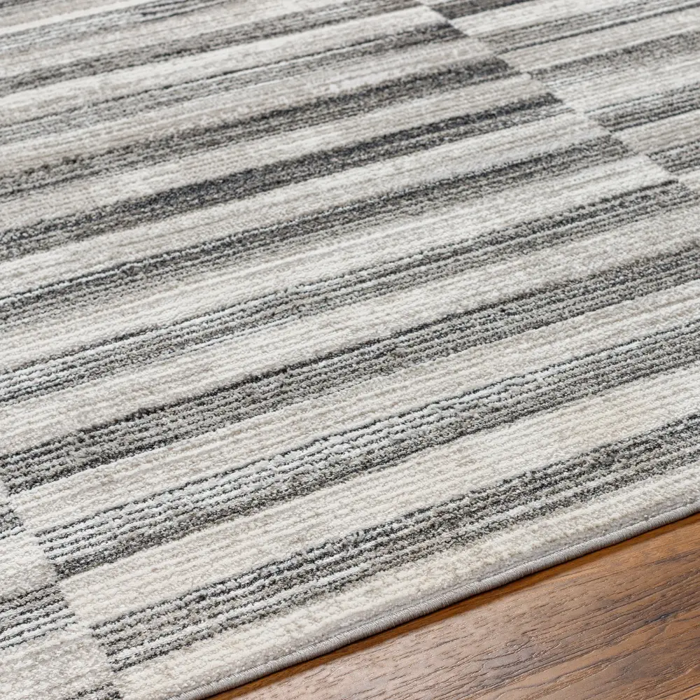 Jonthan Scandi Modern Black Rug - Image 3