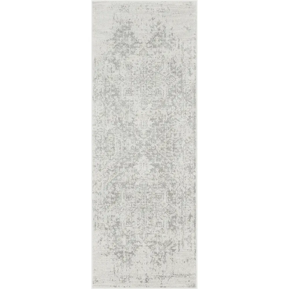 Juliette Vintage Oriental Boho Grey/White Rug - Image 4