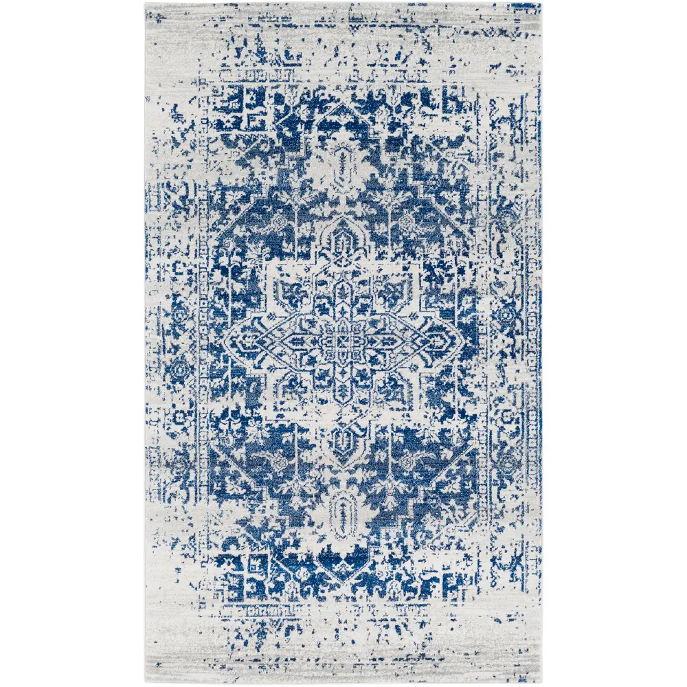Juliette Vintage Oriental Boho Navy Rug - Image 4