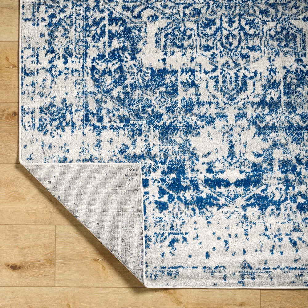 Juliette Vintage Oriental Boho Navy Rug - Image 7