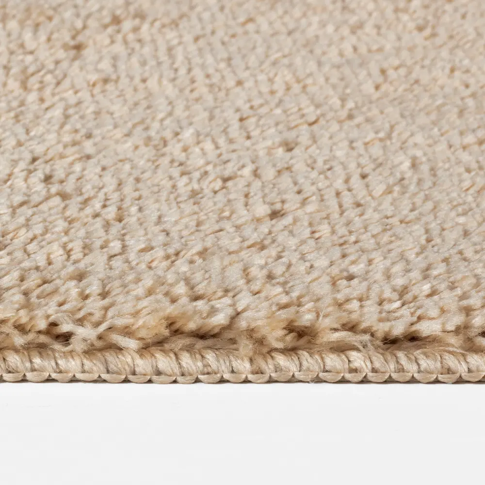 June Machine Washable Non-Slip Beige Bathroom Rug - Image 8