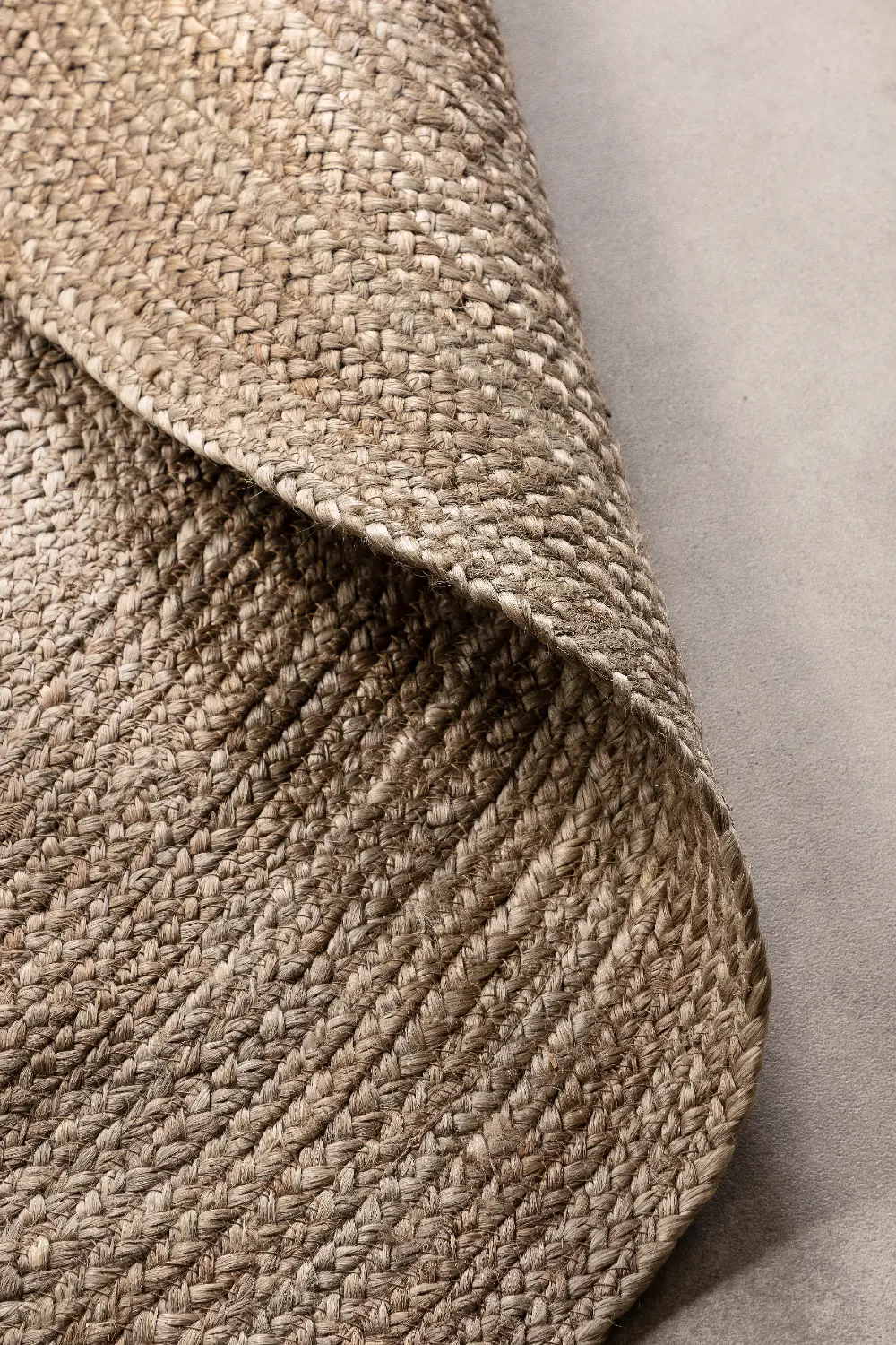 Jute Braided 106006 Grey Brown - Image 3