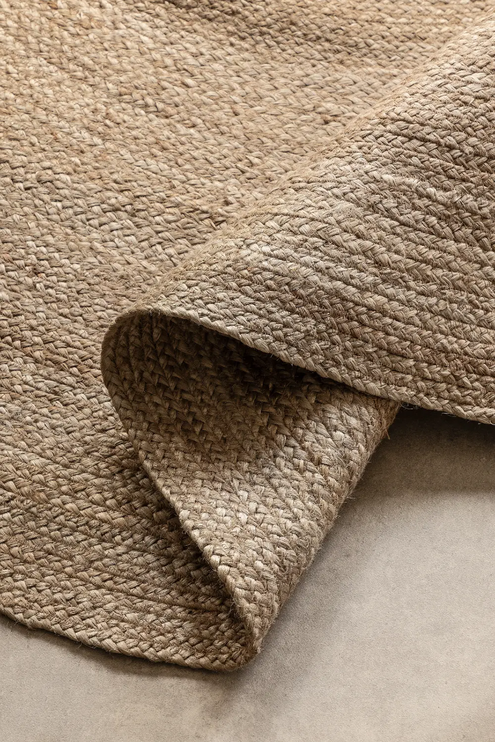 Jute Braided 106006 Grey Brown - Image 4