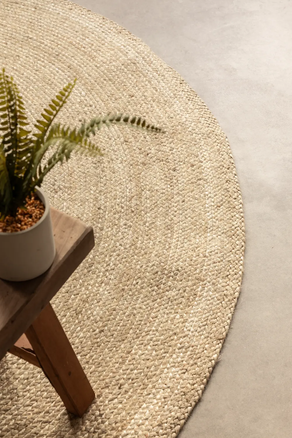 Jute Braided 106007 Ivory - Image 5