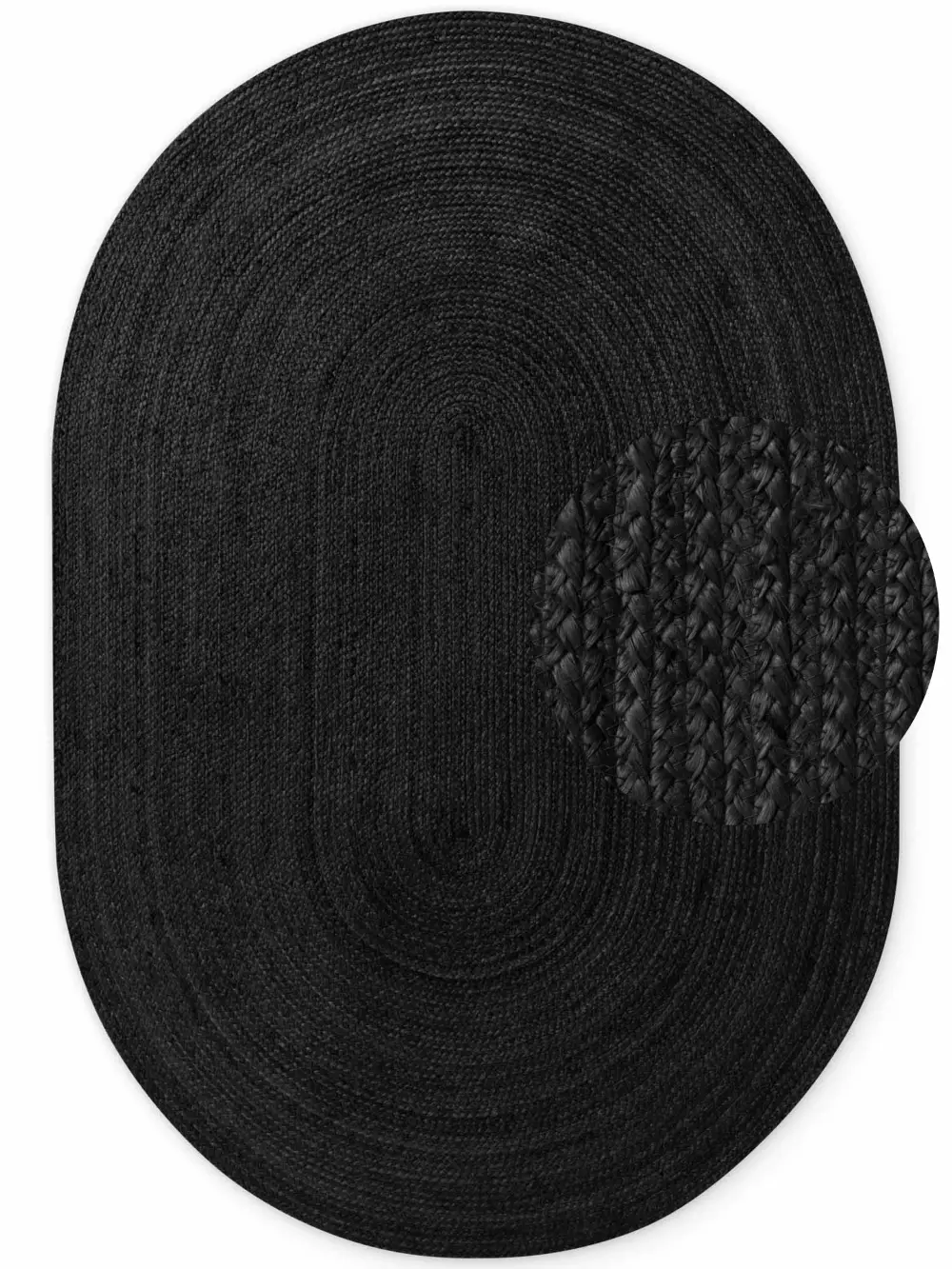 Jute Braided 106322 Black - Image 11