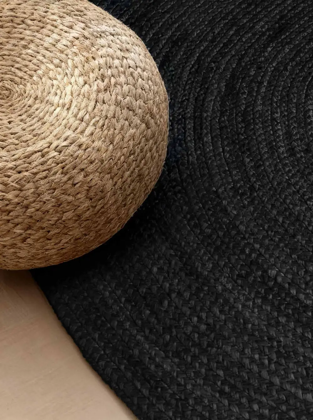 Jute Braided 106322 Black - Image 4
