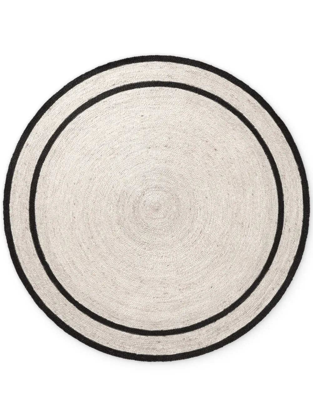 Jute Braided Natural Ivory Black 106331 - Image 10