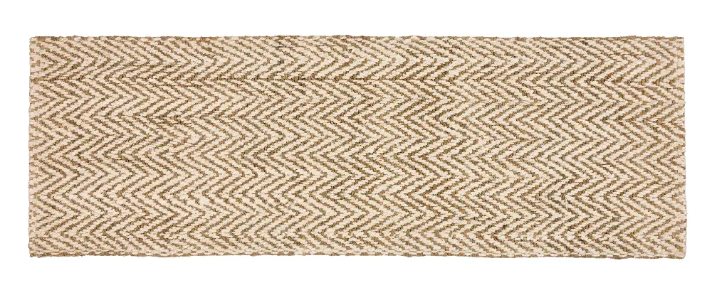 Jute Herringbone Natural - Image 7