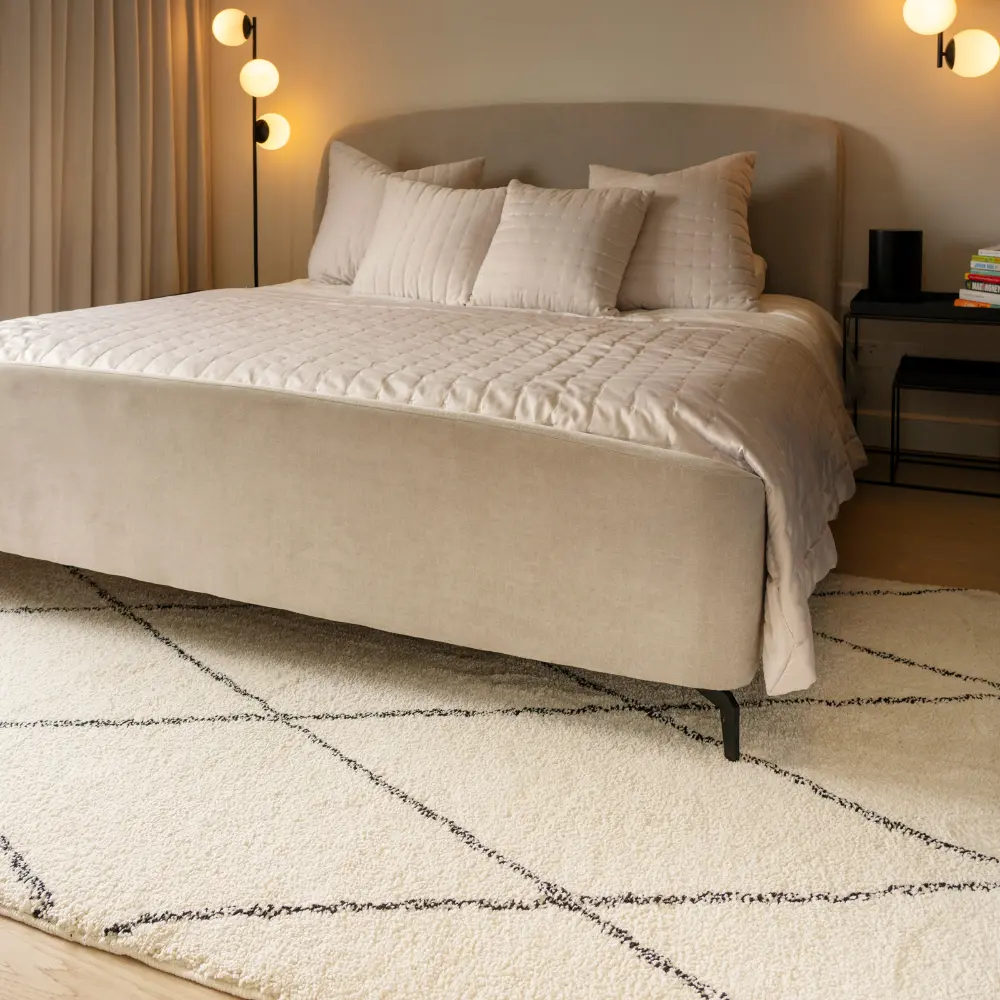 K Washable Shaggy Zina Beige - Image 2