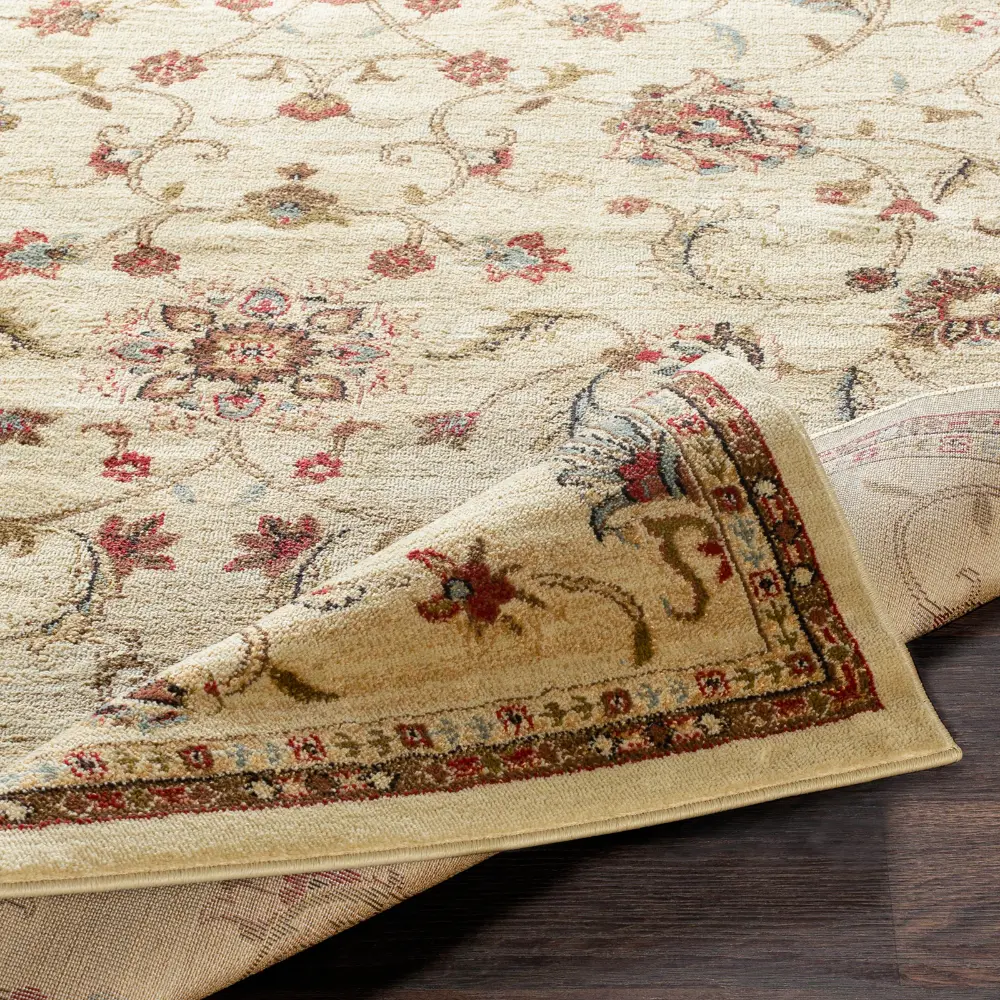 Kabani Traditional Boho Khaki Rug - Image 2