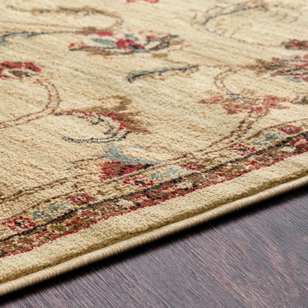 Kabani Traditional Boho Khaki Rug - Image 6