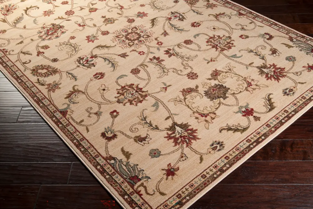 Kabani Traditional Boho Khaki Rug - Image 9