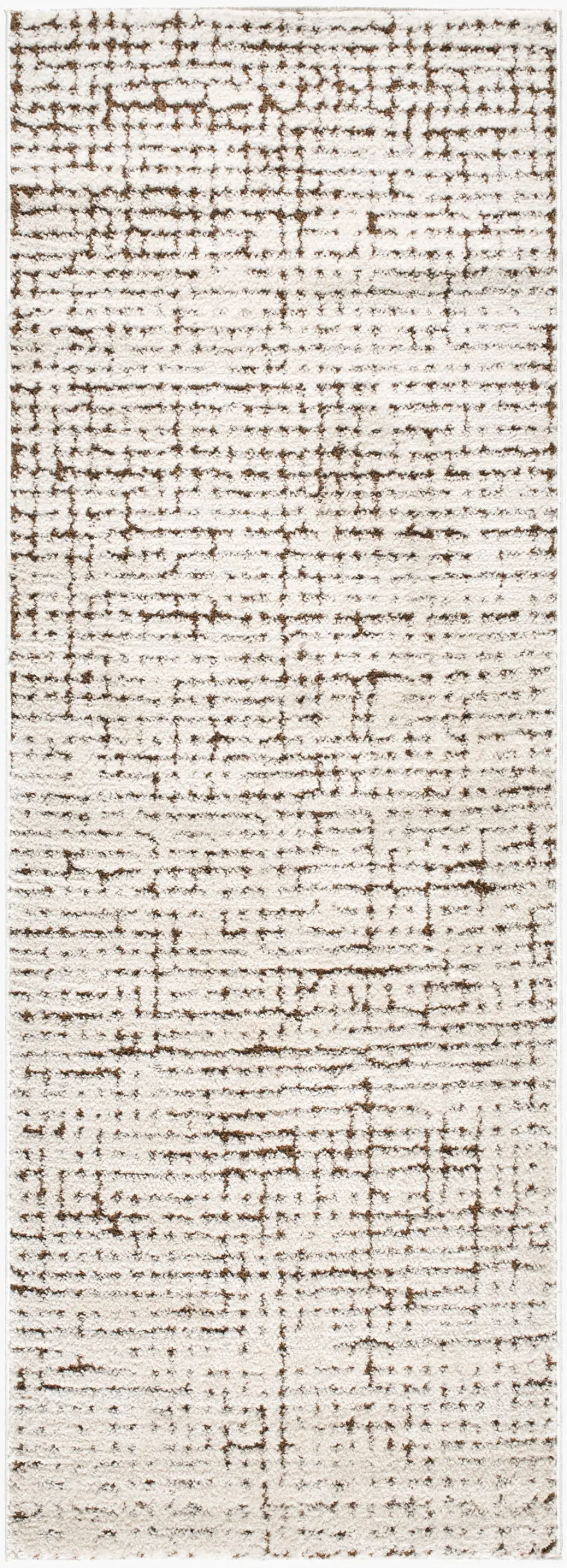 Cascade Our Pnw Home X Livabliss Scandi High Pile Ivory/Brown Rug - Image 9
