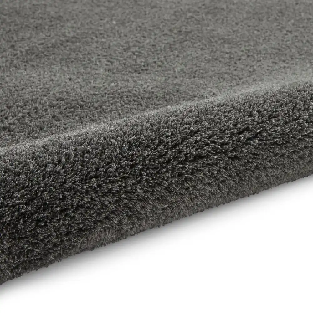 Kara Washable Charcoal Rug - Image 9