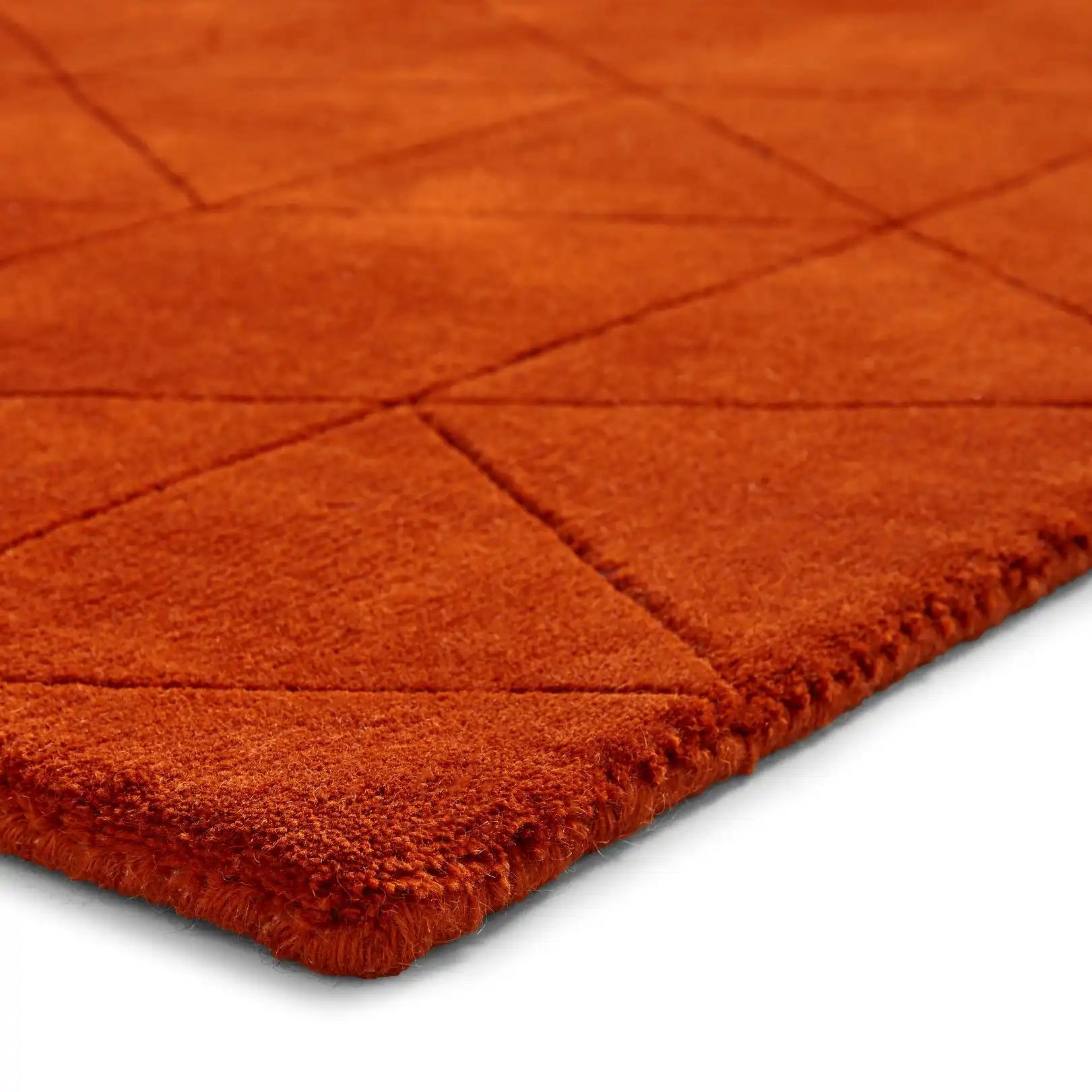 Kasbah KB2025 Terracotta Rug - Image 4