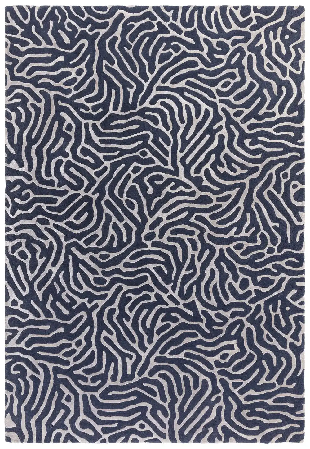 Katherine Carnaby Coral Blue Rug - Image 2