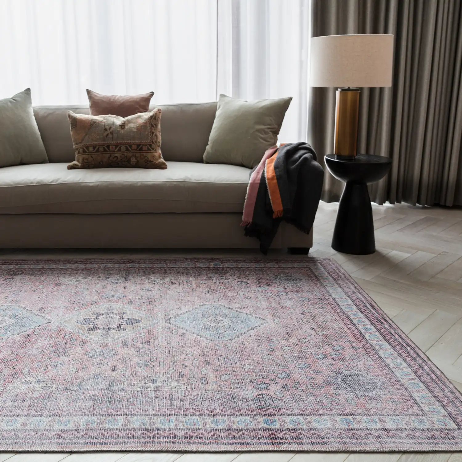 Kaya Washable Esfir KY09 Rug