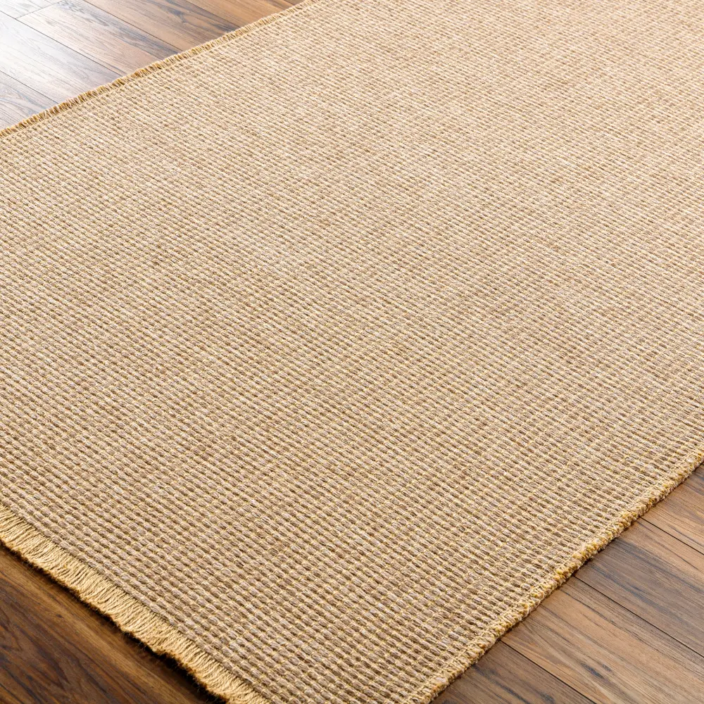 Kimi Becki Owens X Livabliss Solid And Border Brown Jute Rug - Image 5
