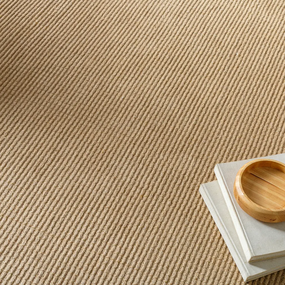 Kimi Becki Owens X Livabliss Solid And Border Camel Jute Rug - Image 5