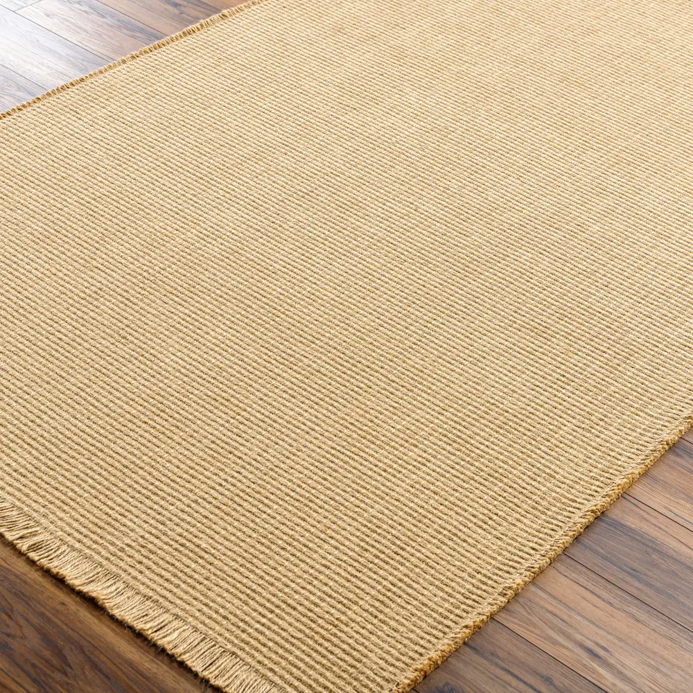 Kimi Becki Owens X Livabliss Solid And Border Camel Jute Rug - Image 6