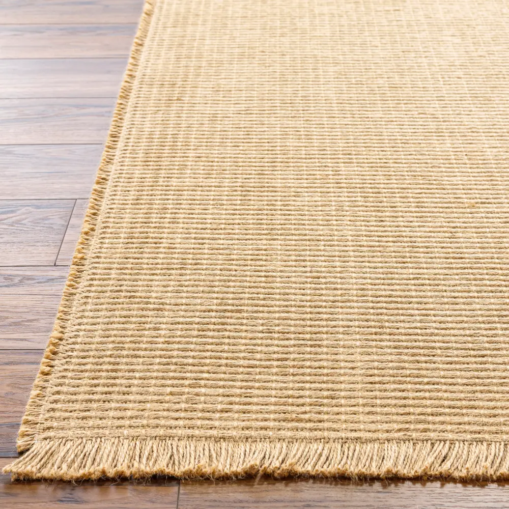 Kimi Becki Owens X Livabliss Solid And Border Camel Jute Rug - Image 7