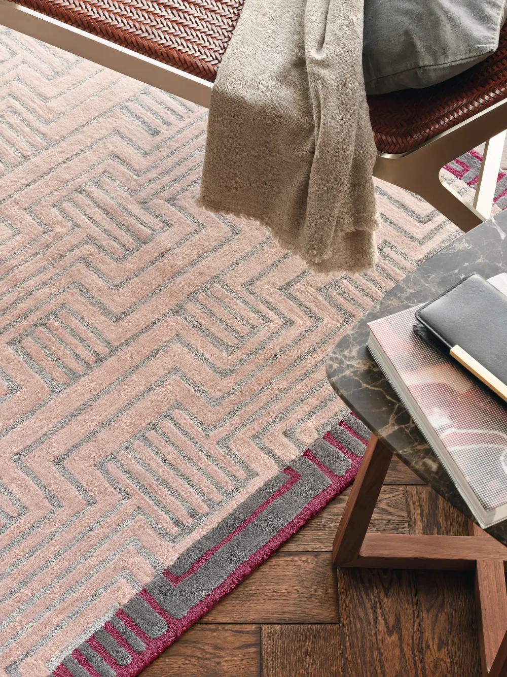 Kinmo Ted Baker -Pink 056802 Rug