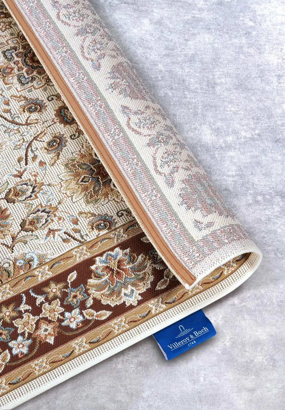 Kollektion 1767 106054 Cream Brown Rug - Image 6