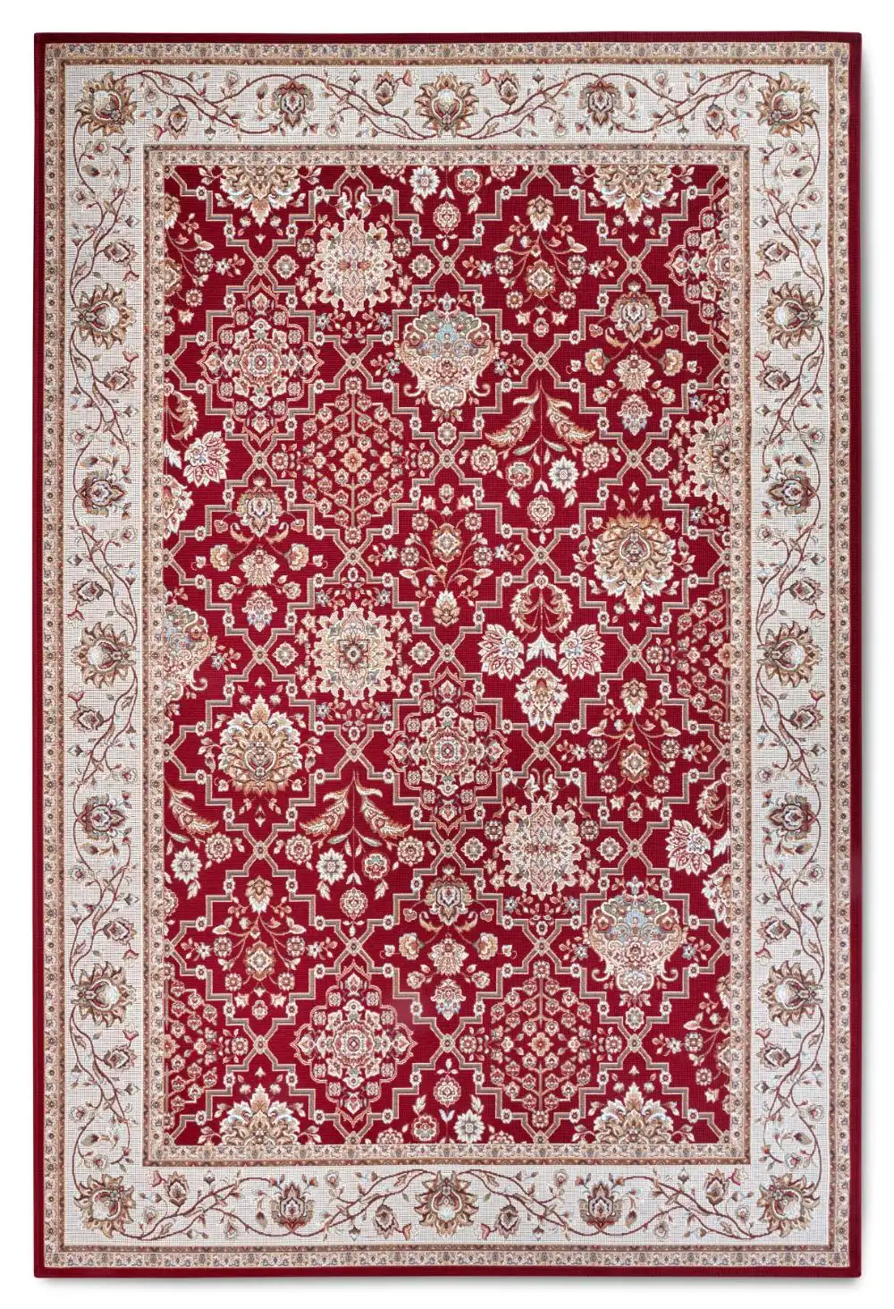 Kollektion 1767 106057 Red Cream Rug - Image 2