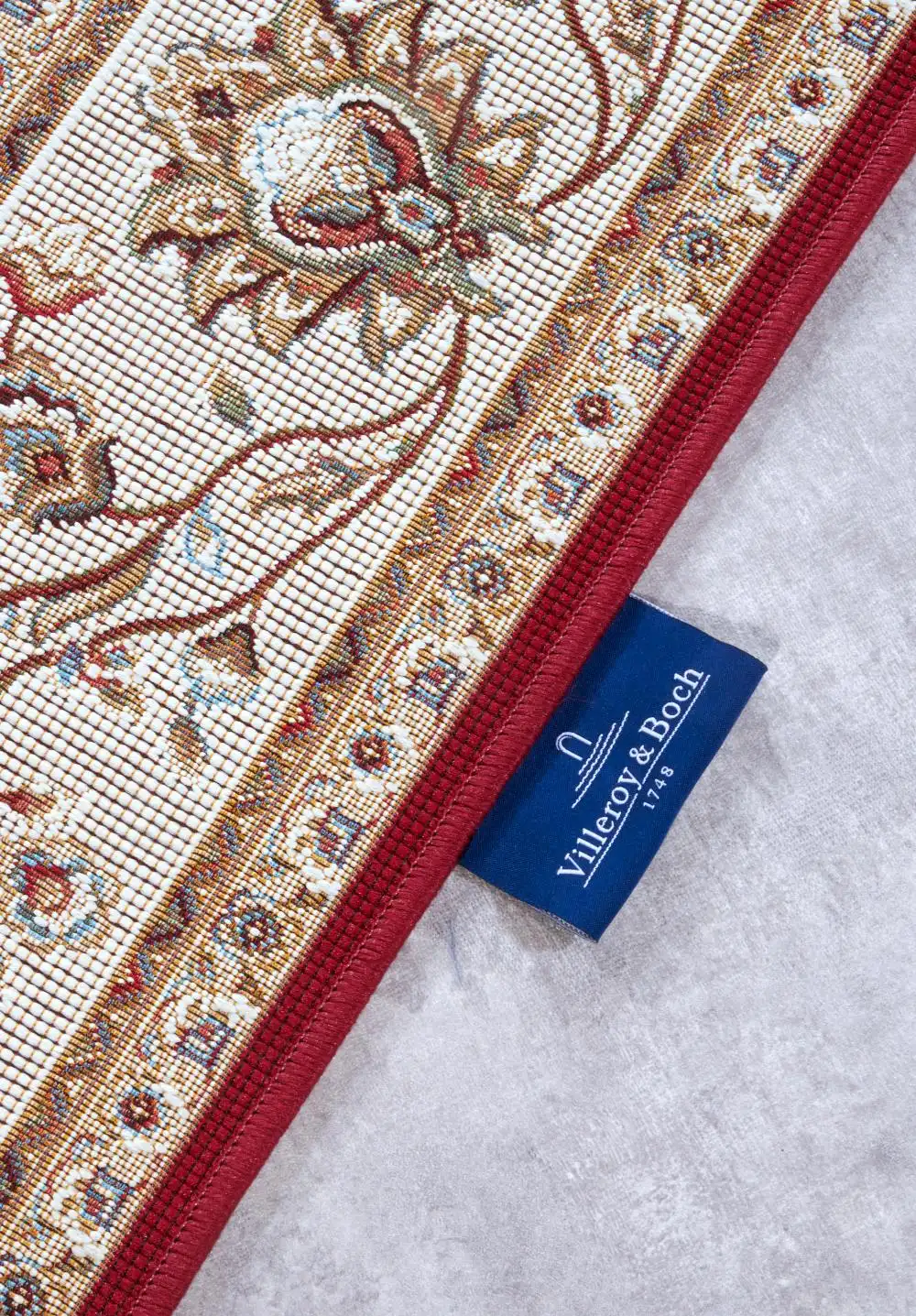 Kollektion 1767 106057 Red Cream Rug - Image 3