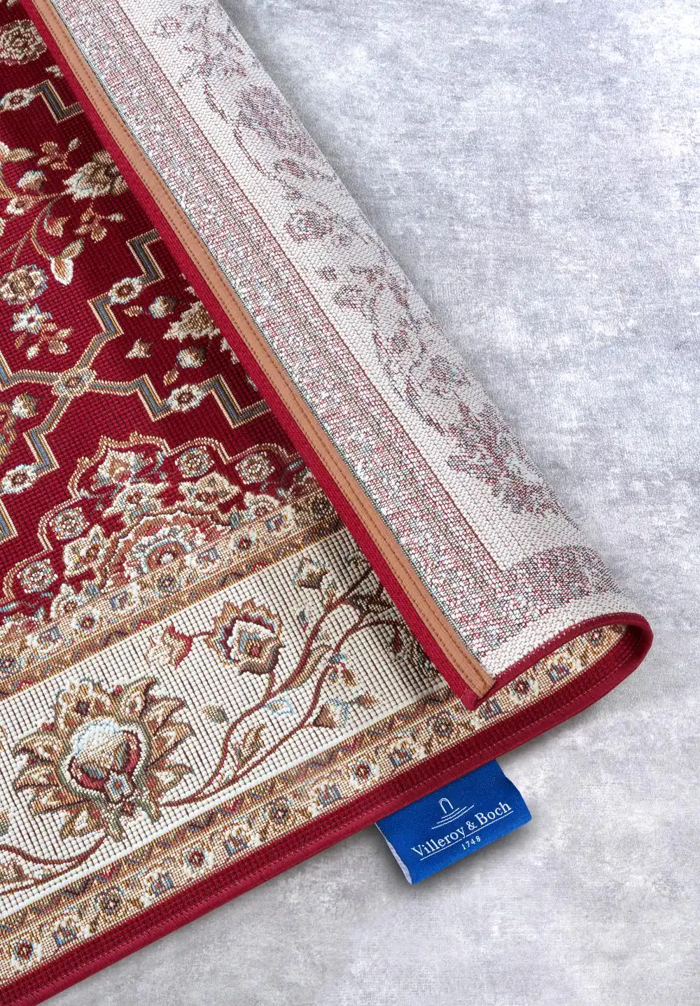 Kollektion 1767 106057 Red Cream Rug - Image 6
