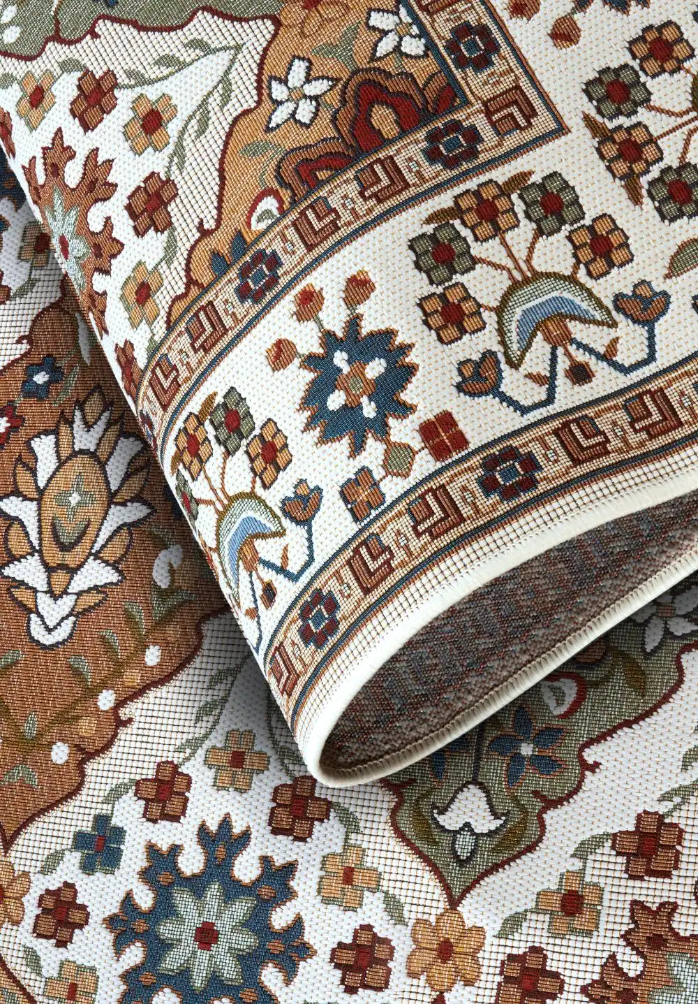 Kollektion 1767 106058 Cream Multicolor Rug - Image 6