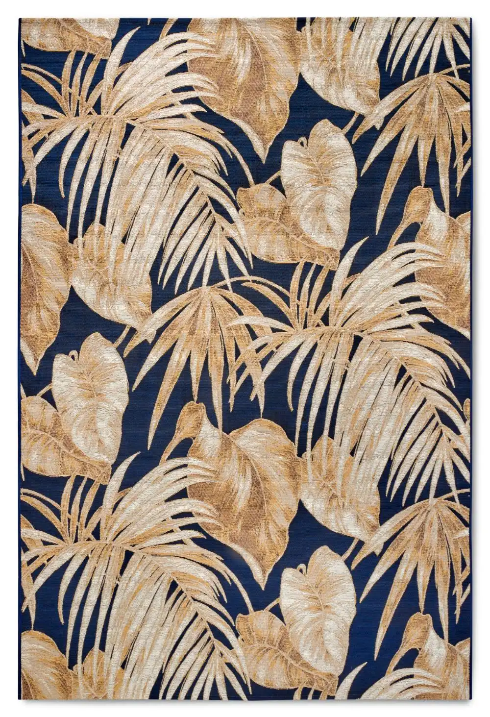 Kollektion 1767 106061 Dark Blue Gold Rug - Image 2