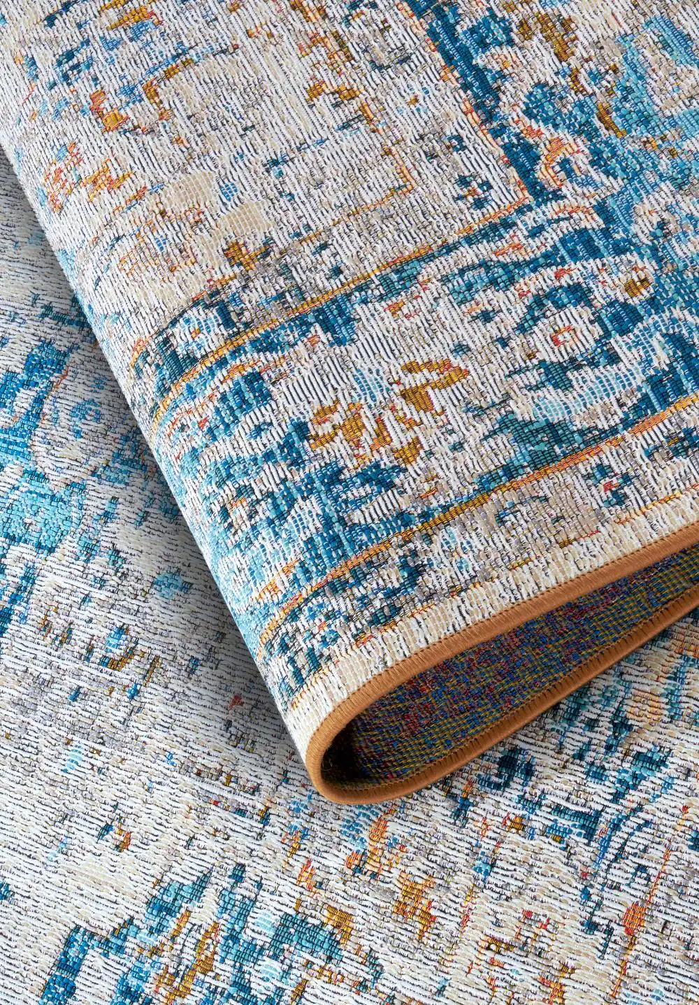 Kollektion 1767 106064 Cream Blue Rug - Image 6