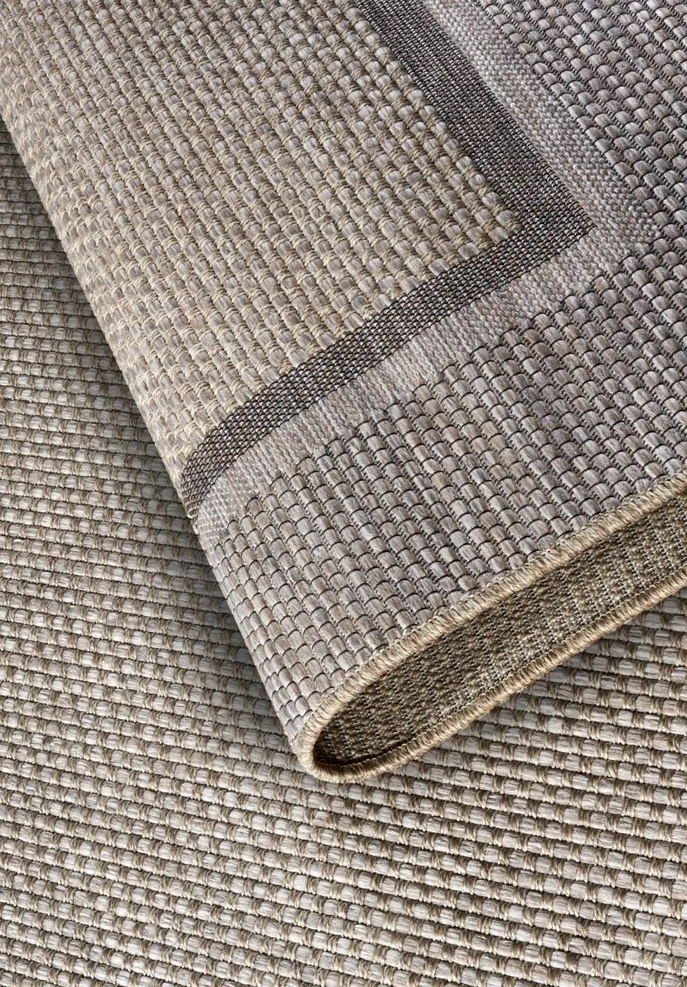 Kollektion 1836 Indoors or Outdoors 106076 Natural Brown Rug - Image 3