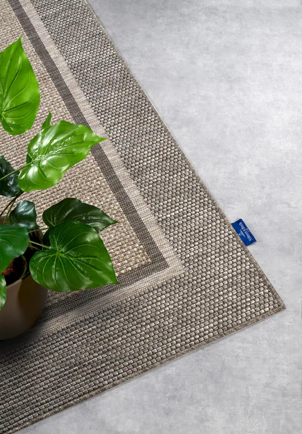 Kollektion 1836 Indoors or Outdoors 106076 Natural Brown Rug - Image 4