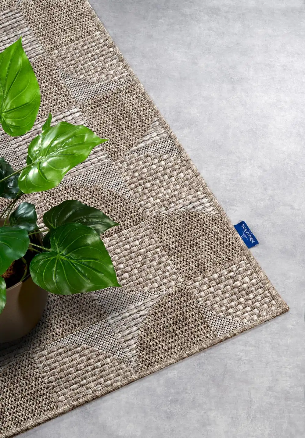 Kollektion 1836 Indoors or Outdoors 106078 Natural Brown Rug - Image 5
