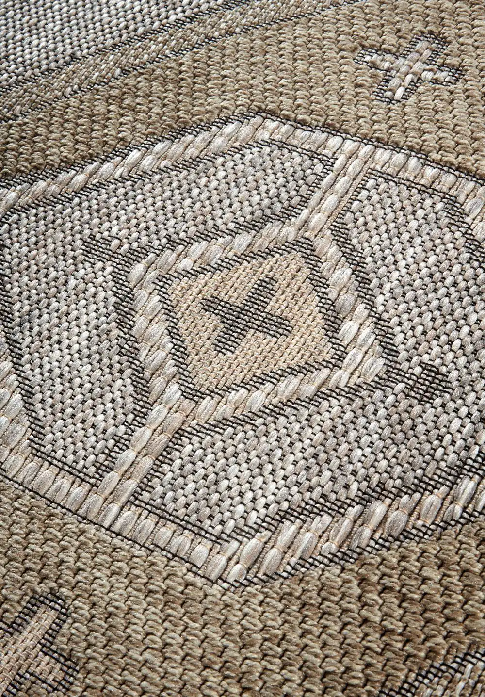 Kollektion 1836 Indoors or Outdoors 106079 Natural Brown Rug - Image 2