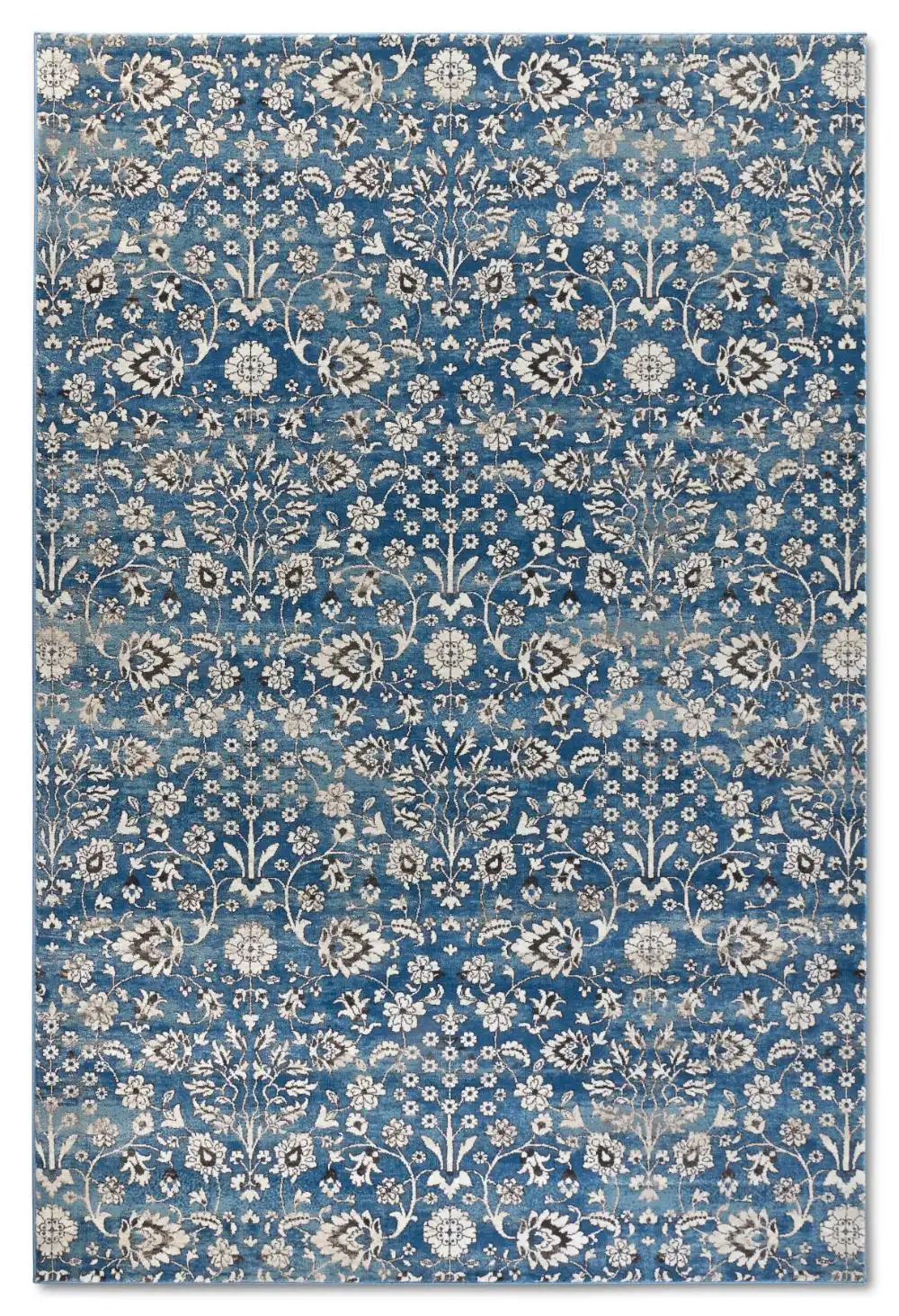 Kollektion 1869 106119 Blue Cream Rug - Image 6
