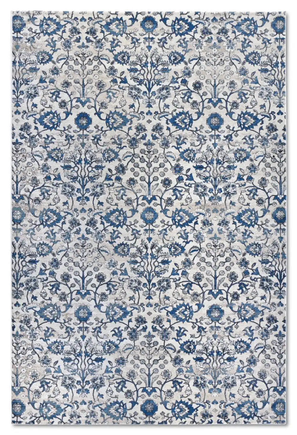 Kollektion 1869 106120 Cream Blue Rug - Image 6