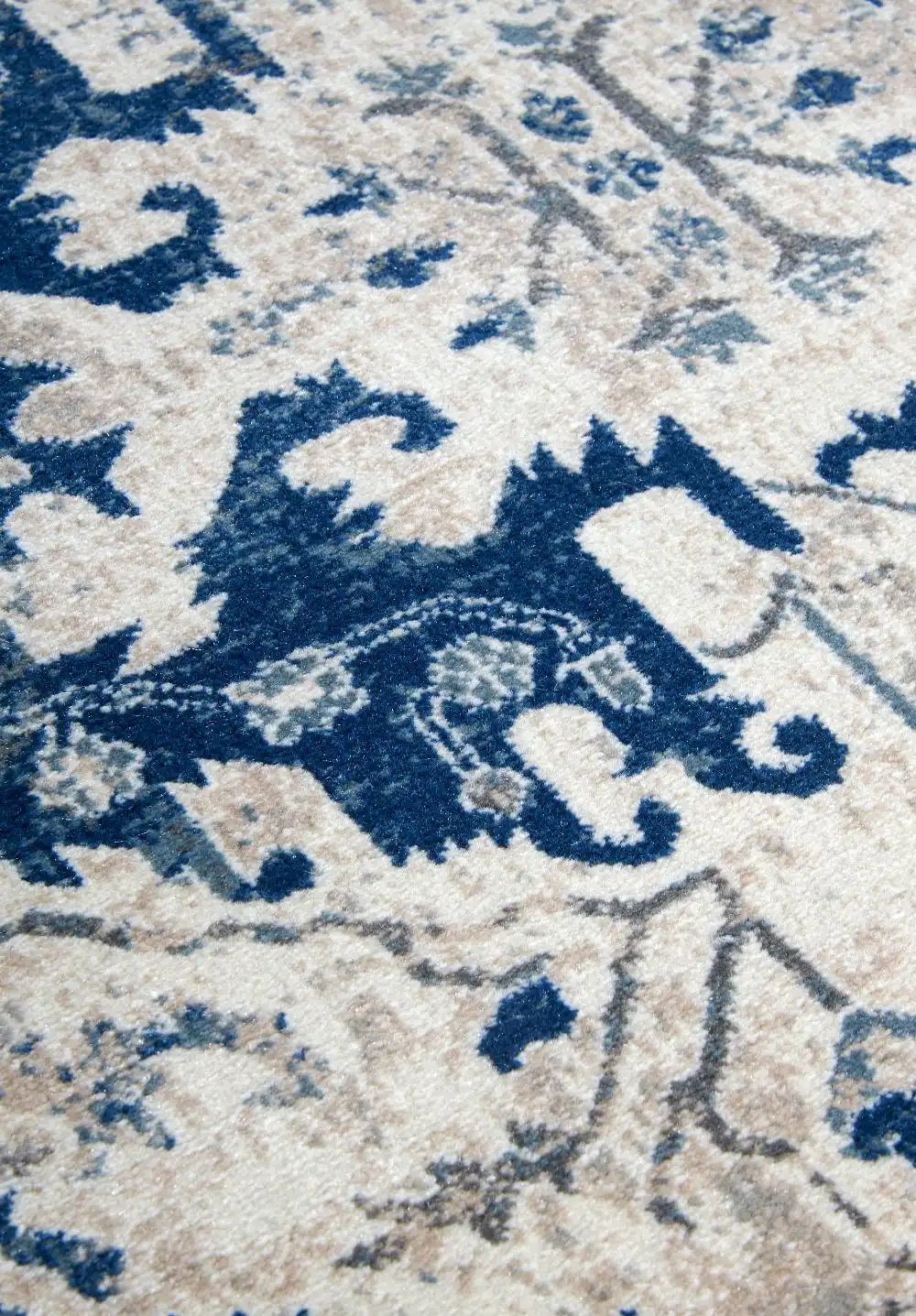 Kollektion 1869 106121 Cream Blue Rug - Image 7