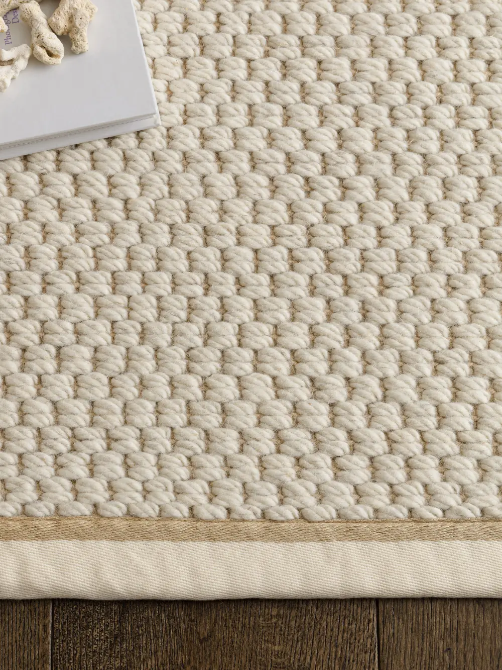 Korra Double Loop Cream Linen - Image 2