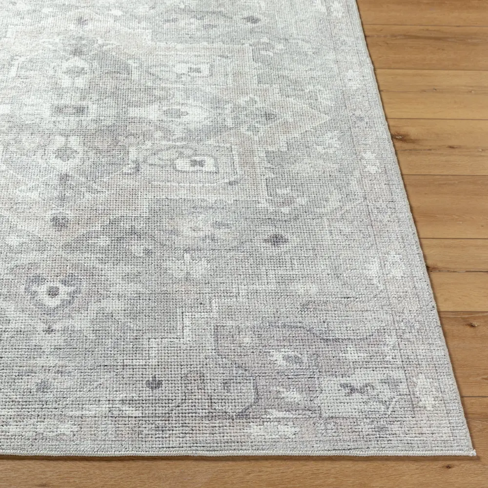 Elle Becki Owens X Livabliss Vintage Oriental Boho Camel/Dark Brown Rug - Image 5