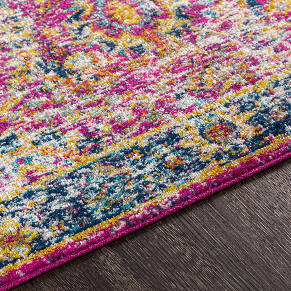 Kush Vintage Oriental Boho Burgundy Rug - Image 3