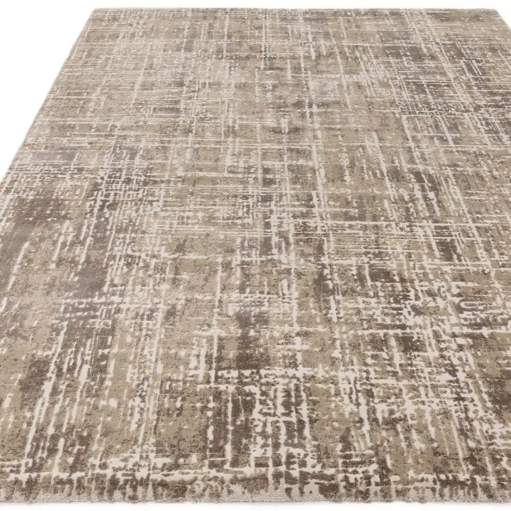 Kuza Abstract Beige Rug - Image 4