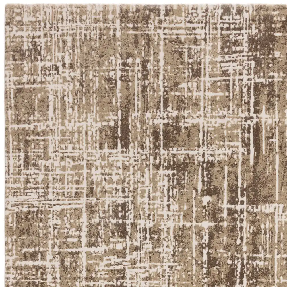 Kuza Abstract Beige Rug - Image 5