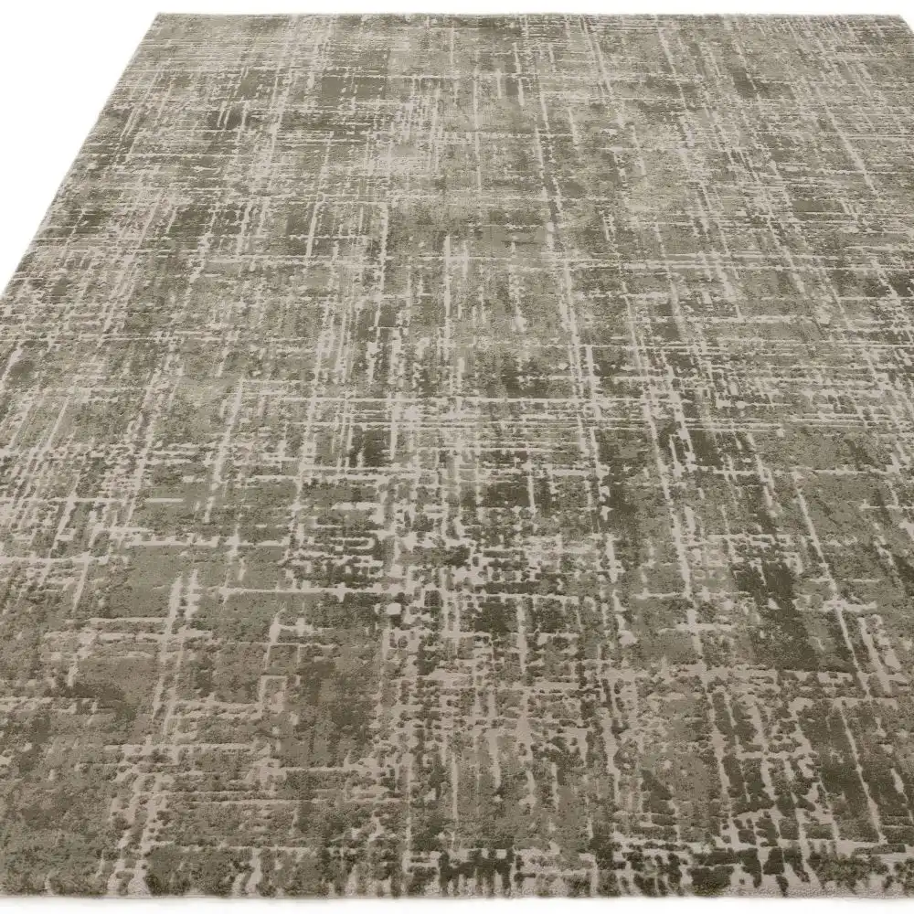 Kuza Abstract Green Rug - Image 3
