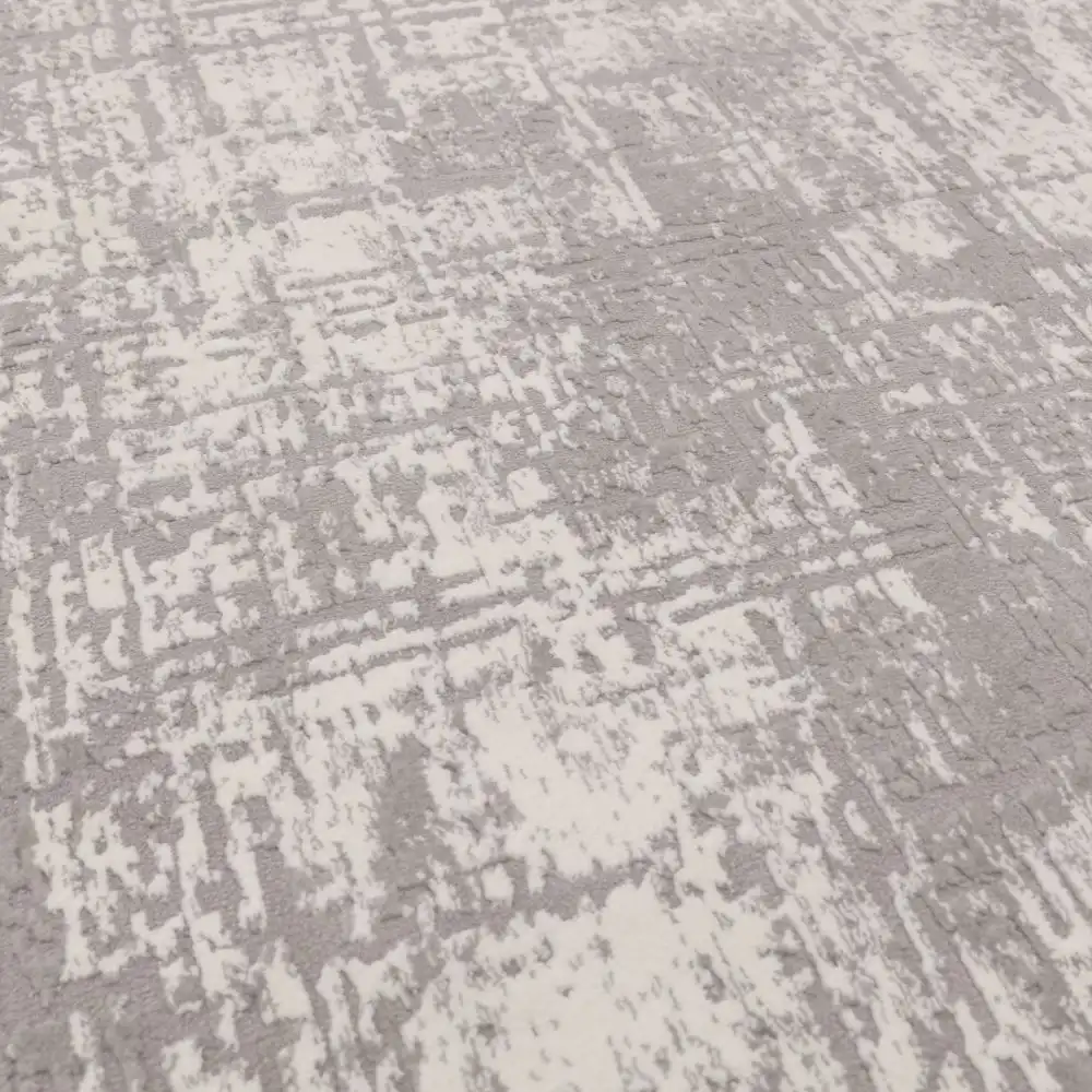 Kuza Abstract Grey Rug - Image 6