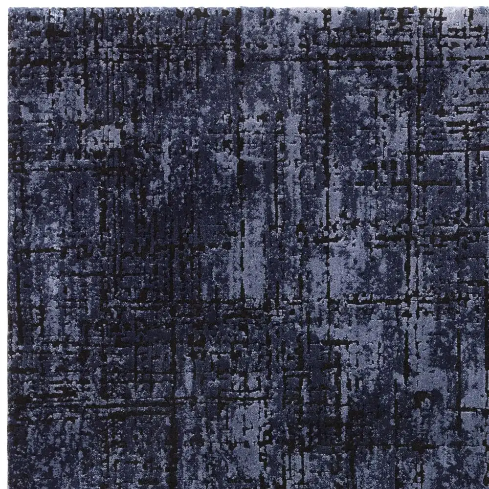 Kuza Abstract Navy Rug - Image 4