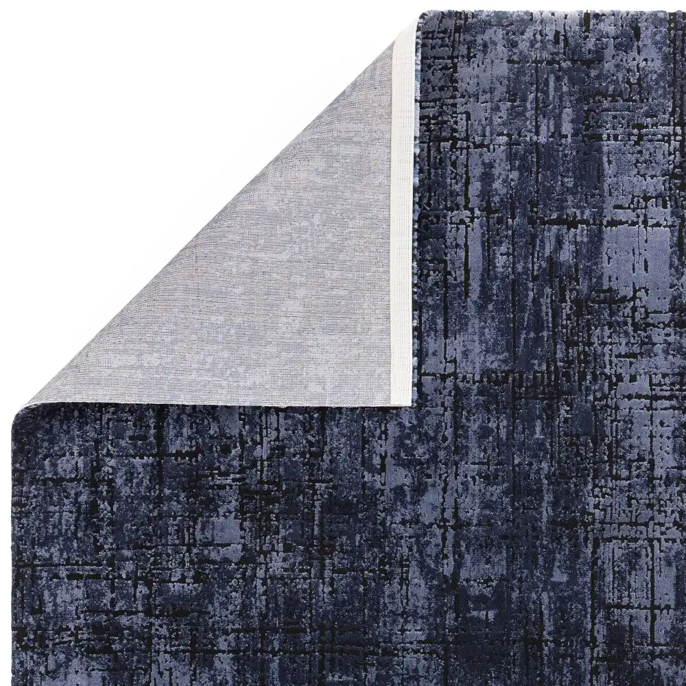 Kuza Abstract Navy Rug - Image 5